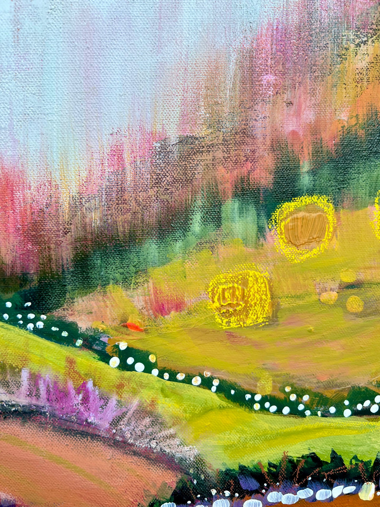 Go where you feel alive - close up details