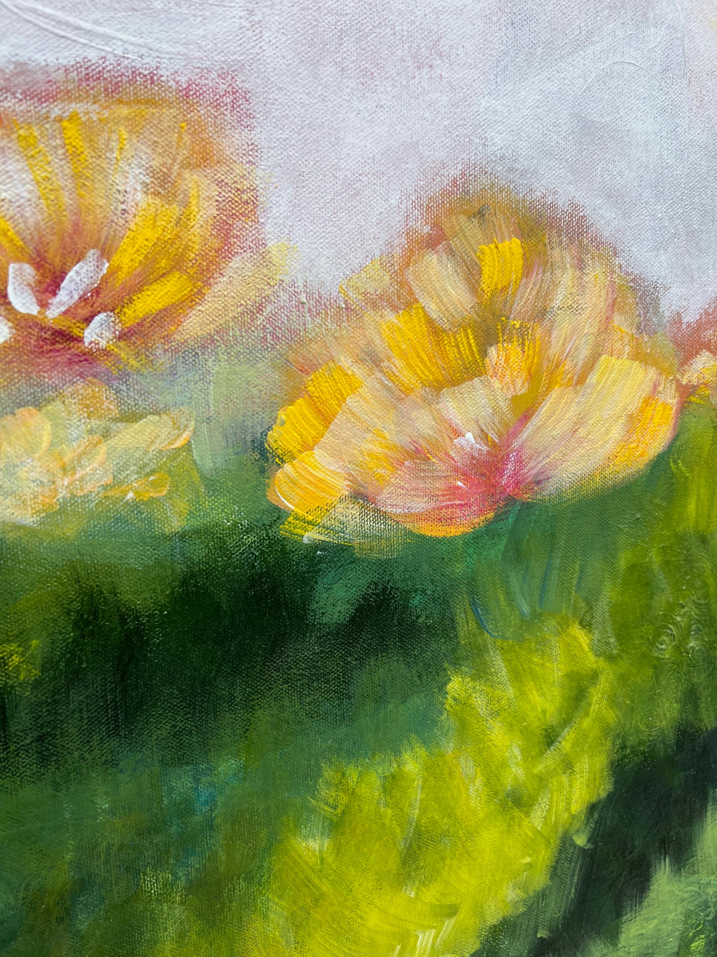 Petals in the wind