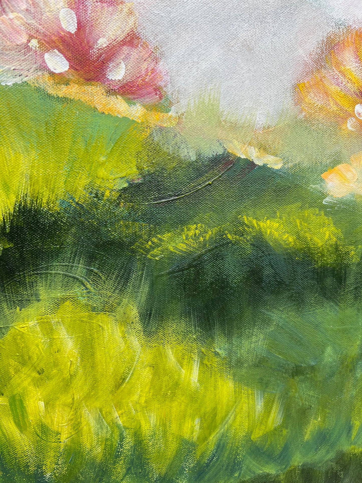Petals in the wind