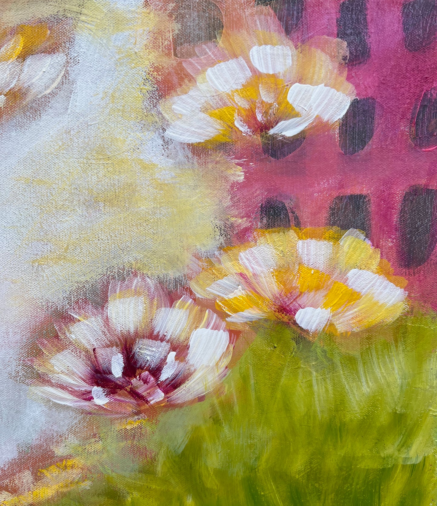 Petals in the wind