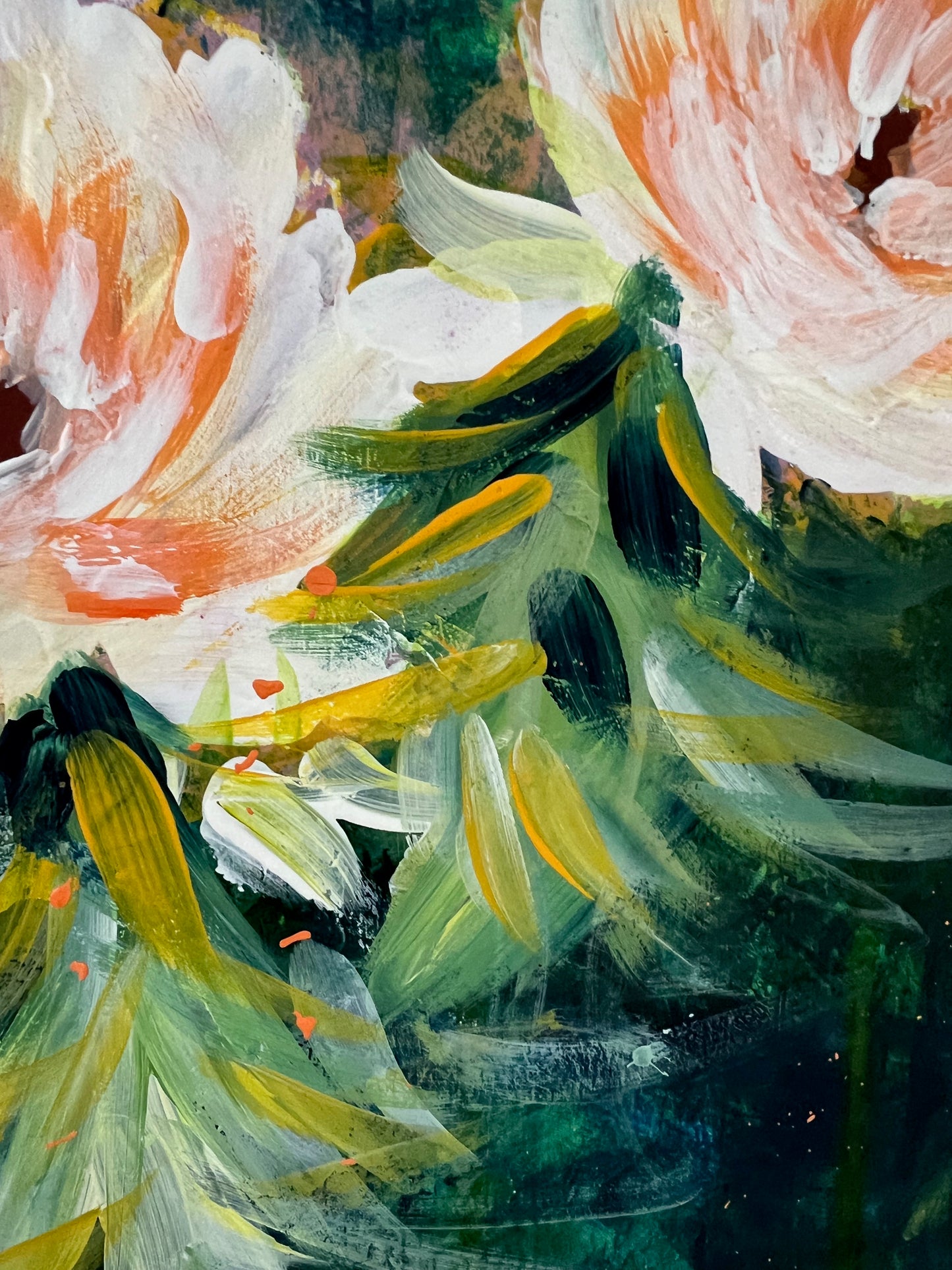 May I hangout with you - floral details