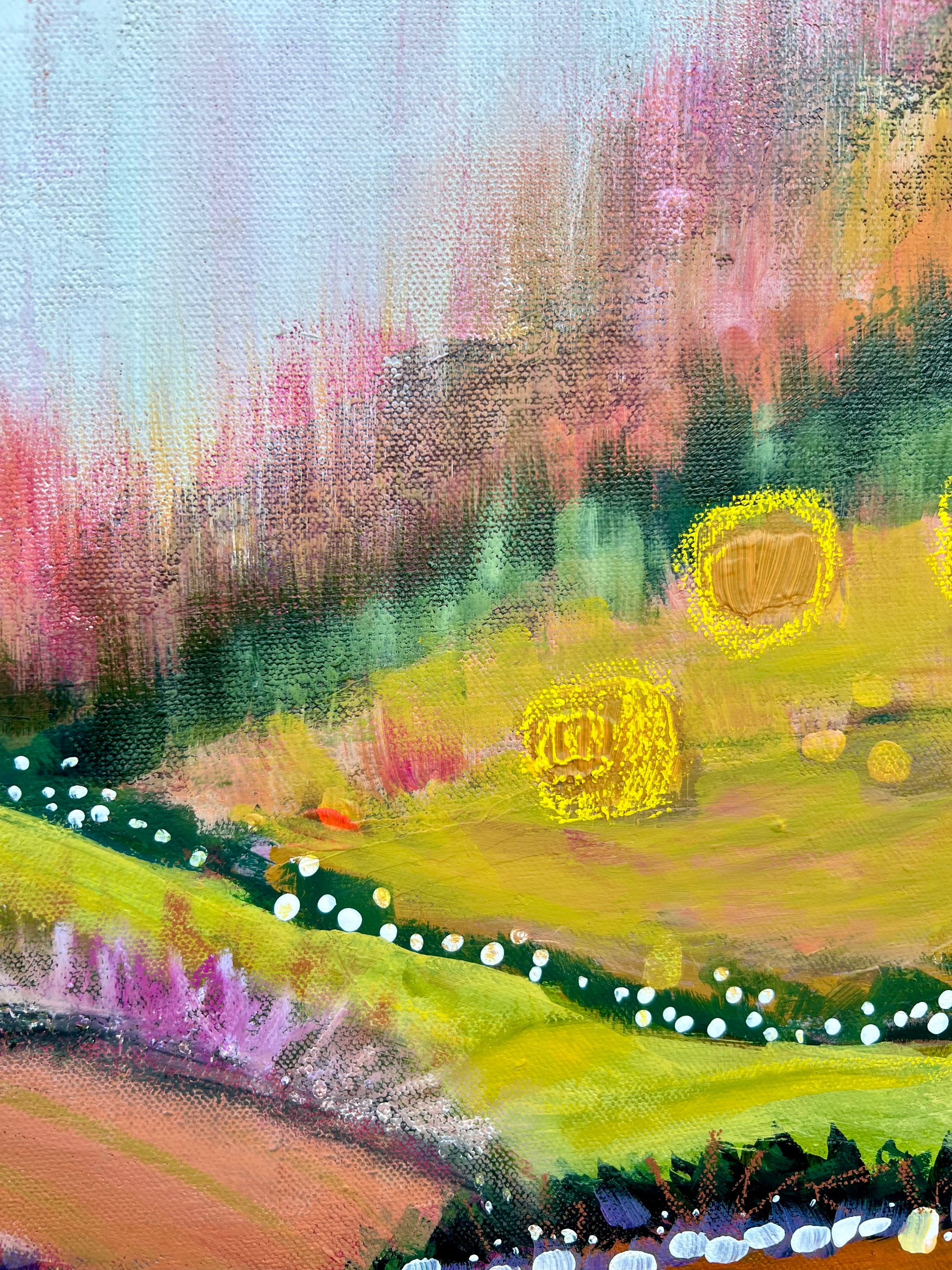 Go where you feel alive - close up details