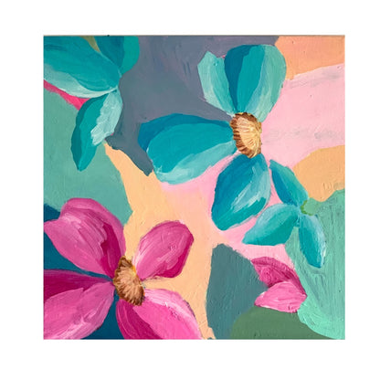 Blushing blossoms - artwork