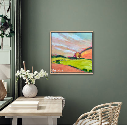 Harmonising life - insitu on green wall