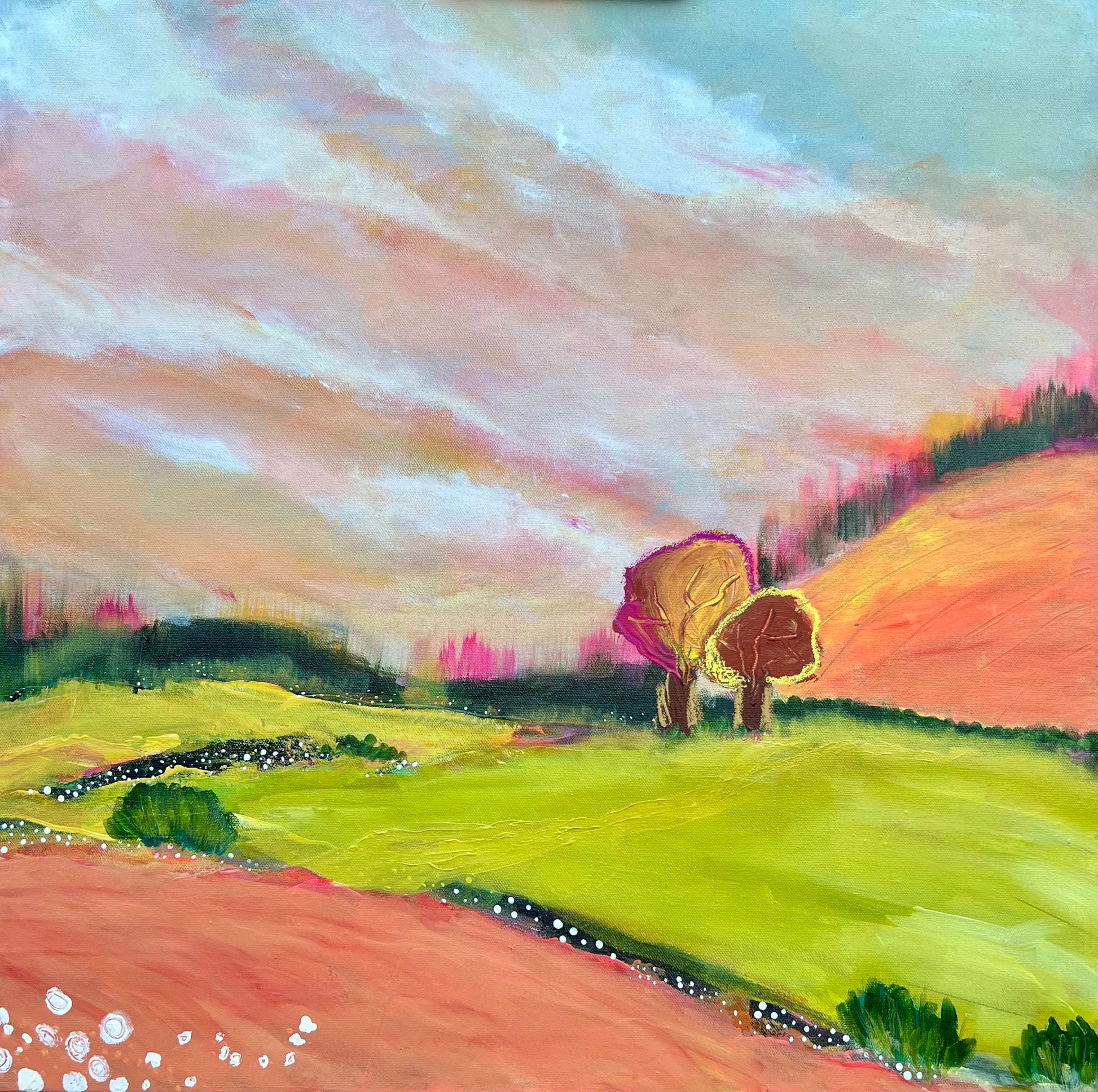 Harmonising Life -landscape artwork