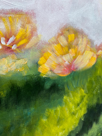 Petals in the wind
